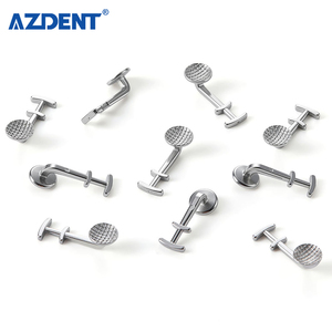 Vendita calda metallo medico legabile superficie liscia dentale ortodontico ortodontico Multi gancio pulsanti linguali - Product Image 4