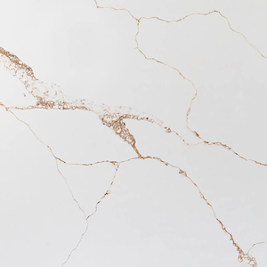 2024 New calacatta nhân tạo đá thạch anh vàng thạch anh Countertop cho sàn phòng tắm nhà bếp - Product Image 2