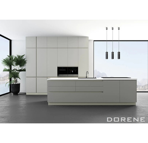 Dorene-muebles de cocina abiertos de grano de madera, diseño personalizado moderno, <span class=keywords><strong>Simple</strong></span>, laca, Interior, 2023 - Product Image 3