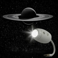 Projecteur de ciel étoilé pour voiture, lampe de nuit créative, USB portable, projecteur de ciel étoilé Voie lactée Saturne
