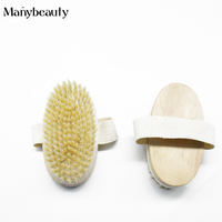 Ensemble de Brosses de Bain en Bambou et Sisal pour le Dos et le Visage, pour Massage Drainant Lymphatique et Nettoyage Profond