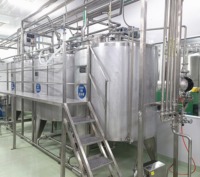 Industriële yoghurtverwerkingslijn, zuivelverwerkingsapparatuur, yoghurtproductielijn
