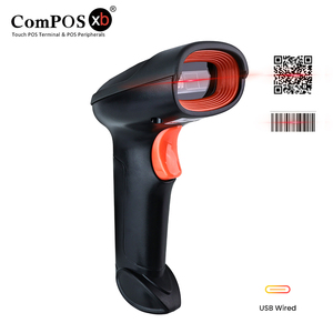 Meilleur Prix Lecteur de Codes-Barres QR 1D 2D Filaire USB de Qualité Industrielle, Solutions POS Portables pour Supermarchés, <span class=keywords><strong>300</strong></span> Scans/secondes, En Stock - Product Image 1