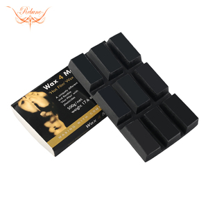 Cera de depilación Bella Perfetta para hombres, bloque de cera depiladora caliente negra de 500g - Product Image 1