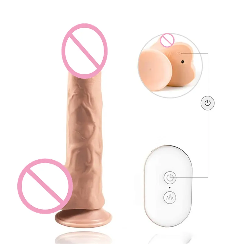 2021 Free Sample Sex Product Artificial Real Silicone Penis Big Soft Plastic Vibrator for Woman consoladores-para-muj silicon