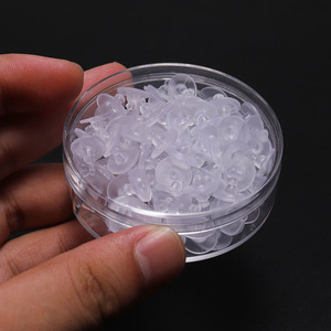 Plastic Earring Backers <b>Mixed</b> Shapes Transparent For Earring Making <b>Boxed</b> Jewelry Findings Components - Product Image 5