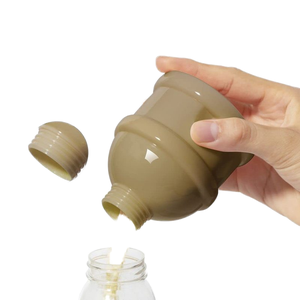 Boîte de rangement portable à 3 couches Distributeur de bouteilles uniques de qualité alimentaire pour 0-12 mois Collations pour bébés à débit rapide Alimentation des enfants animaux - Product Image 4