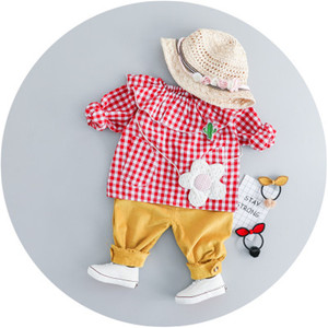 ชุดแฟนซีสไตล์ใหม่สำหรับเด็กผู้หญิง พร้อมเสื้อยืดแฟชั่นสุดฮิตและเลกกิ้ง ผ้าเนื้อดี รูปภาพชื่อเด็กผู้หญิงสวยๆ - Product Image 2