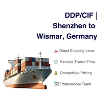 Transitaire maritime professionnel Chine-Allemagne (Wismar) – Expédition LCL, conditions CIF pour marchandises dangereuses et générales – Délai de transit 50-55 jours