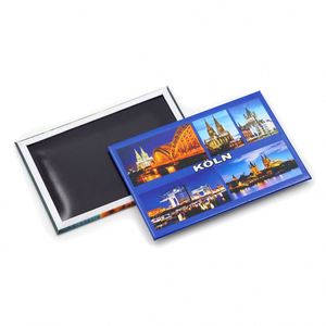 Factory Direct Custom Refrigerator Tourist Scenery Photo Souvenir Customized Tin <b>Fridge</b> Magnets - Product Image 6