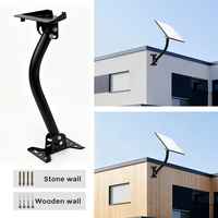 Support mural réglable Starlink Mini pour antenne satellite, haute dureté, anti-déformation, pour installation sur toit ou mur
