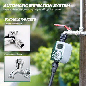 <span class=keywords><strong>Programmateur</strong></span> d'arrosage pour <span class=keywords><strong>jardin</strong></span>, contrôleur d'irrigation, minuterie d'arrosage - Product Image 4