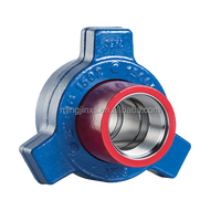 FIG 1502 Raccord à marteau 15000 PSI Haute Pression en Acier au Carbone Forgé 2" 3" 4" pour le Cimentage, le Fracturation et la Découpe dans le Secteur Pétrolier Conforme API 6A