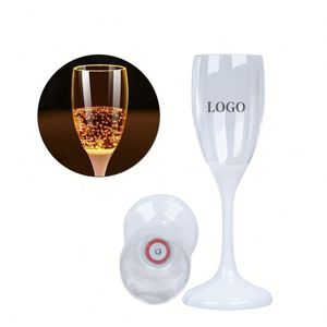 Flûtes à champagne en plastique pas chères, verres à vin lumineux créatifs à LED pour mariage - Product Image 2