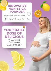 OEM Yetişkin Doğum Öncesi Vitaminleri Jelibonları Demir, Folik Asit ve Kolin İçeren - Günlük 60 Adet Jelibon Takviyesi - Product Image 3