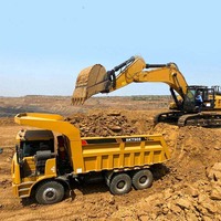 Vente directe d'usine Camion à benne minier de 90 tonnes SKT130S Équipement minier lourd avec moteur PLC Boîte de vitesses et puissance de 925 kW