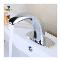 Robinet à détection automatique infrarouge pour eau froide et chaude, nouveau robinet de lavabo avec cartouche céramique pour chambre à coucher