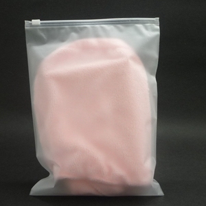 Customized Logo Frosted PVC Clothing clearPackaging Plastic Zipper Bag For Cosmetic Swimwear zip lock Biodegradable Ziplock Bags