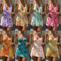 Nouvelle Robe Courte Sans Manches Col Rond Sexy pour Femmes Africaines, Vente Chaude, Coupe Décontractée, Printemps Été Automne, Idéale pour les Fêtes