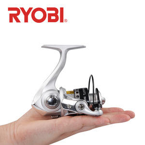 Carrete de Pesca Ryobi Blue Elf Spinning 500 800, Carrete de Pesca con Señuelos, Mano Derecha, Aleación de Aluminio - Product Image 3