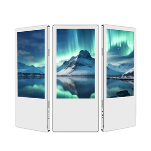Oem nhà máy 21.5-inch ba-bảng điều chỉnh màn hình thang máy Máy quảng cáo cho Máy nghe nhạc quảng cáo Lift Totem kiosk kỹ thuật số biển và hiển thị - Product Image 1