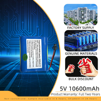 Pack de batteries au lithium 18650 5V 10600mAh Idéal pour les banques d'alimentation DIY et les projets