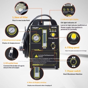 Máquina <span class=keywords><strong>de</strong></span> Reemplazo <span class=keywords><strong>de</strong></span> Líquido <span class=keywords><strong>de</strong></span> Frenos Totalmente Automática Tipo Pulso para Automóviles con Sistema <span class=keywords><strong>de</strong></span> Circulación, <span class=keywords><strong>Cambio</strong></span> <span class=keywords><strong>de</strong></span> <span class=keywords><strong>Aceite</strong></span> con un Clic, Especial E606 - Product Image 4