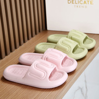 Vente en gros 2024 Été Femmes Cushy Eva Plate-forme Sandales Hauteur Augmentant Lavable En Plastique Salle De Bains Chaussures pour Dames Femme