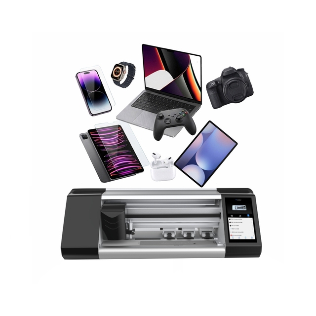 X5 Max Intelligent Cutter Machine Auto Cover Cell Mobile Phone Screen Protector Plotter Hydrogel Film Making Cutting Machine