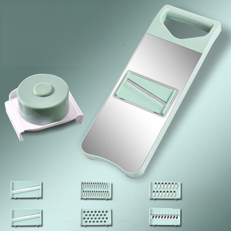 Sea foam green six blade magnetic suction model [hand guard]