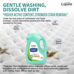 Detersivo Liquido Enzimatico Lxpure per Capi d'Abbigliamento, Fragranza Floreale Duratura, Senza Macchie, 30%-50% per Modello di Ingrediente LX70104 - Product Image 4