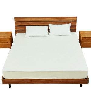 Protector de colchón de bambú de tamaño completo, Sábana bajera impermeable, cubierta de colchón, almohadilla suave de calidad Premium - Product Image 1