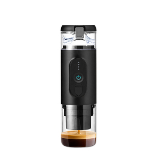 Cafetera Portátil Inalámbrica con Calefacción, Cafetera de Viaje para Espresso, Cafetera de Cápsulas, Mini Cafetera para Auto, Cafetera Portátil - Product Image 1