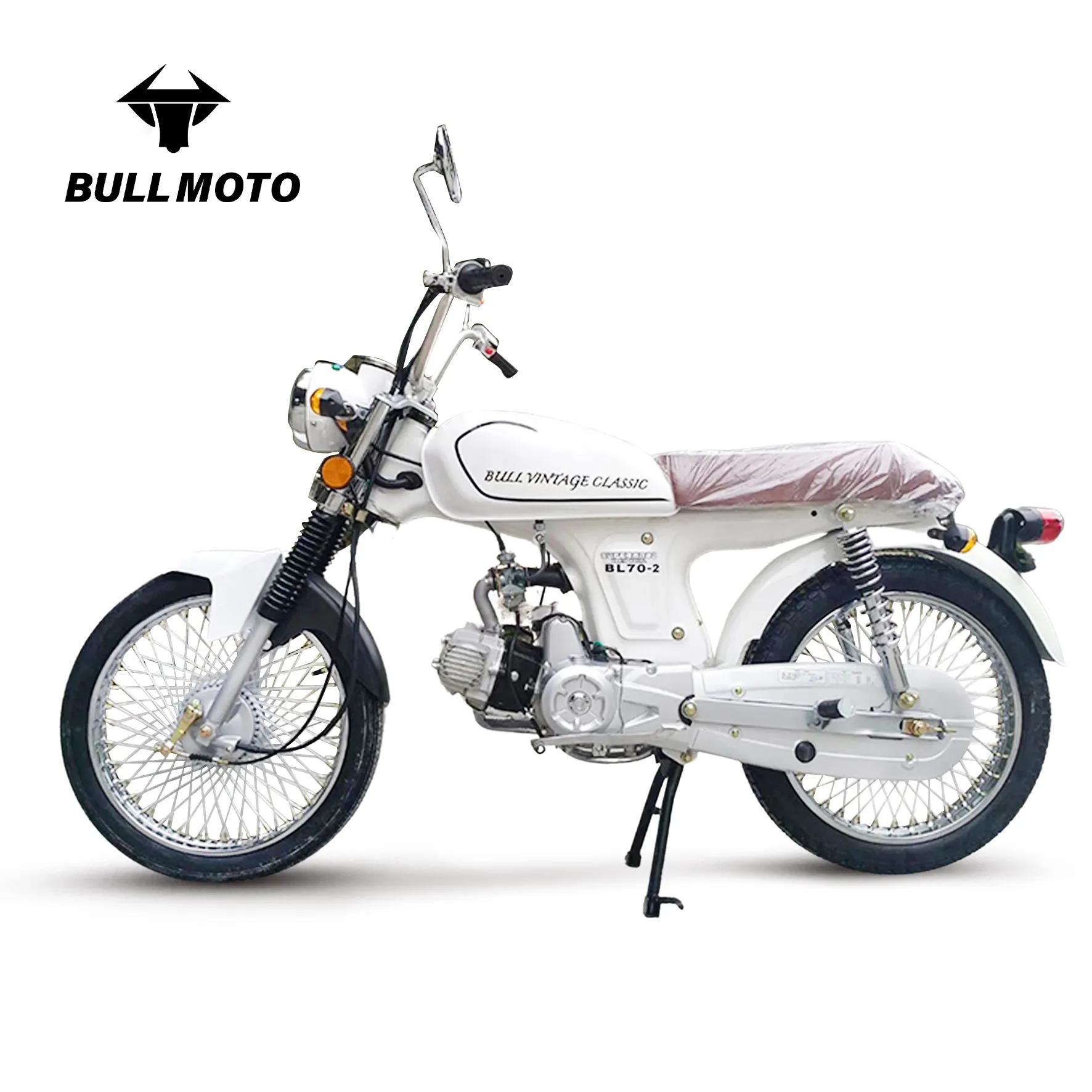 Goedkope 100cc 110cc Gas Super Underbone/Cub Moto Kleine Motor Pocket Bike Cycle Motorfiets 125 150 Cc Gemotoriseerde Fiets Motor Bromfiets