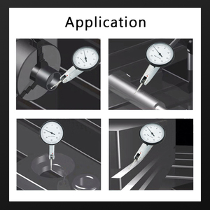 Indicateur de test à cadran de précision 0.01mm 0-0.8mm Indicateur de test à cadran 0.01mm Jauge d'indicateur à cadran - Product Image 4