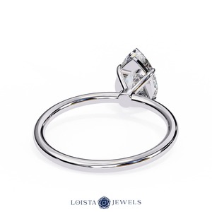 Anillo de Diamantes Cultivados en Laboratorio de Oro de 18K para Mujer, Anillo de Compromiso y Boda de Lujo, Fabricante de Joyería Fina Personalizada - Product Image 1