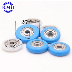 Rodillos de puerta corredera de cristal para ducha, rueda de corredor para cabina de ducha, OEM - Product Image 6