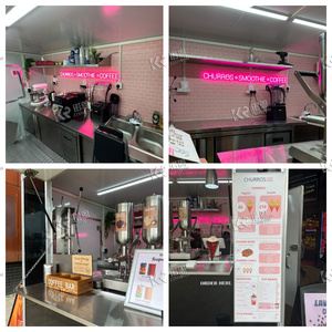 Gerobak Makanan, Mobil Jajanan Jalanan, Jus Buah, Kue Kering, Es Krim, <span class=keywords><strong>Food</strong></span> Truck, <span class=keywords><strong>Trailer</strong></span> Makanan Mobile, Lengkap dengan Peralatan - Product Image 2