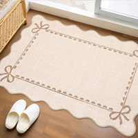 Alfombra de Entrada Personalizada de Fábrica, Juego de Alfombras Antideslizantes y Lavables para Cocina, Alfombra para Sala de Estar, Dormitorio y Pasillo