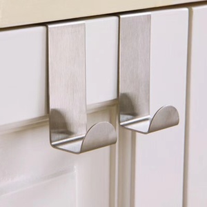 Gancho Metálico Individual <span class=keywords><strong>para</strong></span> Colgar Bolsas Runze, Ganchos <span class=keywords><strong>para</strong></span> Puerta con Revestimiento <span class=keywords><strong>de</strong></span> Vinilo, <span class=keywords><strong>para</strong></span> Colgar Toallas y Bolsas, Gancho <span class=keywords><strong>de</strong></span> Acero al Carbono, Certificado ISO - Product Image 4