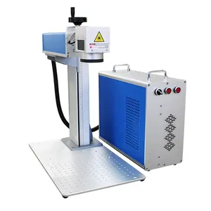 Desktop fiber laser marking engraving machine rotary fiber laser marker metal stainless laser printing machine