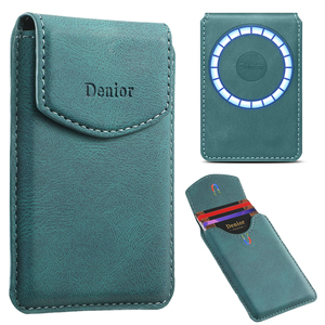 Cartera Magnética con Bloqueo RFID de Piel Sintética PU, Compatible con las Series Apple 18/17/16/15/14/13/12 - Product Image 1