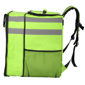 <span class=keywords><strong>Mochila</strong></span> incubadora de pizza de dos pisos con logotipo personalizado, impermeable, con puerta frontal y función de apertura superior e inferior - Product Image 4