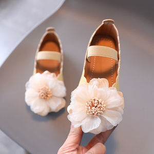 MYWAY La nueva versión coreana de suela blanda de moda para niños de los zapatos planos Big Flower Princess <span class=keywords><strong>Darling</strong></span> - Product Image 5