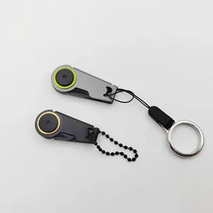 Outdoor Portable Keychain Zipper Knife Tiny Box Opener Cutter Folding EDC Small Mini Pocket Knife