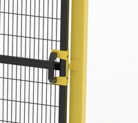 Porte pliante Brio pour clôture de sécurité industrielle, enceinte de protection pour équipement automatisé
