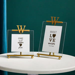 Clip ảnh cưới Stereo khung ảnh sắt rèn phong cách Châu Âu đơn giản và sáng tạo - Product Image 4