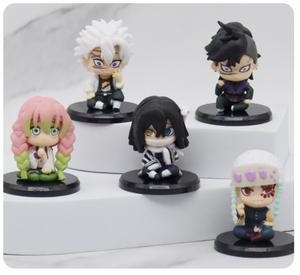 Set de 5 Figuras de Acción Coleccionables de PVC de Anime Japonés: <span class=keywords><strong>Shinobu</strong></span>, <span class=keywords><strong>Mitsuri</strong></span>, <span class=keywords><strong>Nezuko</strong></span> y Tanjirou - Product Image 5
