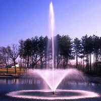 Fuente Flotante DEWY para Exteriores, Fuente Danzante, Fuente Musical Dinámica para Diseño de Escenas Acuáticas en Lagos y Estanques