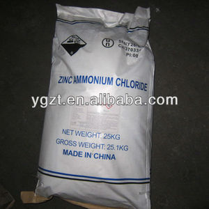Fabricante directo Suministro Galvanización Flujo Zinc Amonio Cloruro NH4Cl.<span class=keywords><strong>ZnCl2</strong></span> - Product Image 3